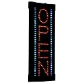 Vertical LED OPEN Sign
