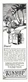 Print Ad: 1925 Winship Wardrobe Trunks