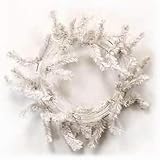 White 24in Work Wreath for Deco Mesh Wreaths
