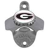 Georgia Bulldogs NCAA Wall Mounted Bottle Opener
