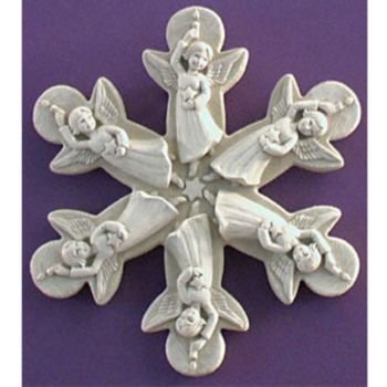 Angel Snowflake Plaque
