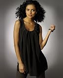 Silky-satin tunic