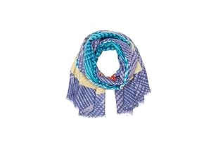 Marc by Marc Jacobs Fular Blurred Dot Silk Cashmere (Azul)