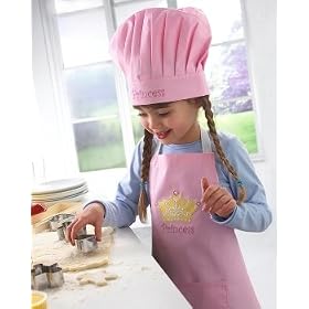 Cooksmart Princess Apron And Hat Set