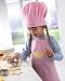 Girls Pink Princess Embroidered Cooking Apron & Hat Set