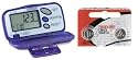 Omron HJ-105 Pedometer with Calorie Counter Plus 2 Maxell LR43 Replacement Batteries!