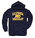 California-Berkeley Golden Bears Arch and Logo Hooded Sweatshirt - Navy