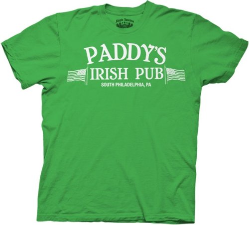 Paddy's Irish Pub Always Sunny in Philidelphia Philly St. Patrick's Day Green T-Shirt