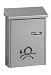 Garten & Freizeit : Burg-Wächter 661696 Briefkasten "Daily" silber