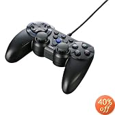 バッファローコクヨサプライ BUFFALO USBゲームパッド PS3/アナログ/デジタル対応 12ボタン ブラック BSGPCP1201BK