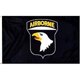 101 st Airborne Flag Polyester 3 ft. x 5 ft.