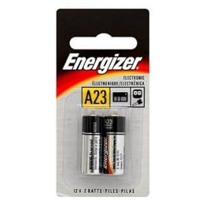 Energizer A23 Battery, 12 Volt - 2 Pack