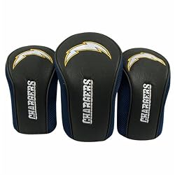 San Diego Chargers NFL Mesh Barrel Headcovers (Set of 3)