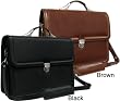APC Savvy Leather Executive Briefcase