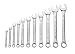 Stanley 92-714 SAE Combination Wrench Set, 11-Piece