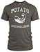 Vintage Distressed Potato Bodybuilding Tri-Blend T-Shirt