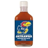 Kansas Jayhawks NCAA Hot Sauce - 6.6oz flask