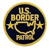 US Border Patrol Iron On Patch