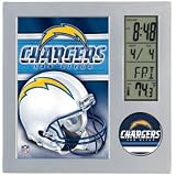 San Diego Chargers Team Desk Clock
