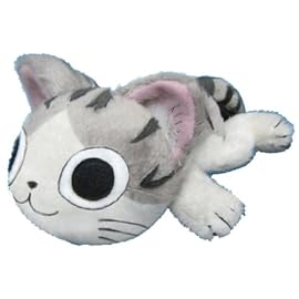 チーズスイートホーム ビーズ入りぬいぐるみ「猫、くたっとする。」おすまし