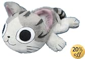 チーズスイートホーム ビーズ入りぬいぐるみ「猫、くたっとする。」おすまし