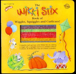 The Wikki Stix Book of Wiggles, Squiggles and Curlicues! 36 Stix Cute Book