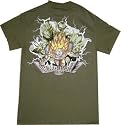 Dragon Ball Z: Group Attack Green Shirt.