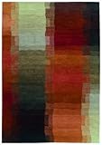 IMAGE OF Tibet Rug Company 100 Knot Premium Tibetan Reflections Red 8' X 10' Area Rug