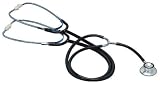 Omron Professional Dual-Head Training Stethoscope-Black Tubing (405)