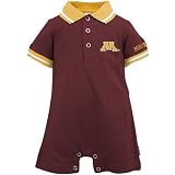 Minnesota Golden Gophers Maroon Infant Polo Creeper