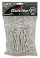 Pride Golf Tee 3 1/4" Tees 75 Ct Bag White NEW