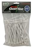 Pride Golf Tee 3 1/4 Tees 75 Ct Bag White NEW