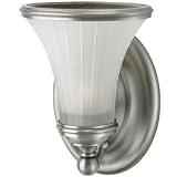 Sea Gull Lighting 94183-965 Ambiance Transitions Single-Light Wall Sconce, Antique Brushed Nickel