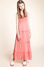Lace Jersey Maxi Dress