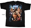 WWE World Wrestling Entertainment Smackdown Black T-shirt Tee