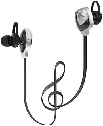 360° Stereo Bluetooth Version 4.1 Bluetooth Headset Headphones Lightweight Sweatproof Neckband Wireless Music Sports Headset for Running &amp; Gym &amp; Exercise &amp; Driving - Hands-free (Black)