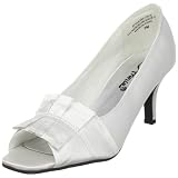 Annie Shoes Womens Court Open-Toe Pump
