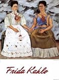 Las Dos Fridas - Artist: Frida Kahlo - Art Print Poster Size: 17.75 by 24.00 inches