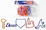 Atlanta Braves Baseball Bandz Silly Rubber Bands 20PK