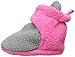 Luvable Friends Baby Girls' Fleece Scooties with Velcro