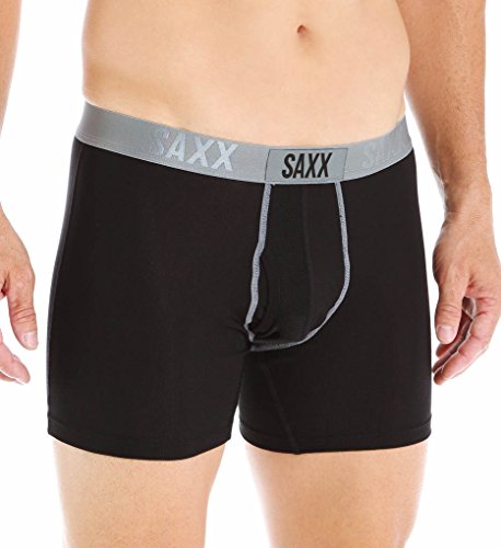 Saxx Apparel Men's Quest Boxer Briefs with Fly