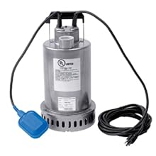 Honda WSP73 Submersible Pump, Top Discharge, 3/4 hp 115V