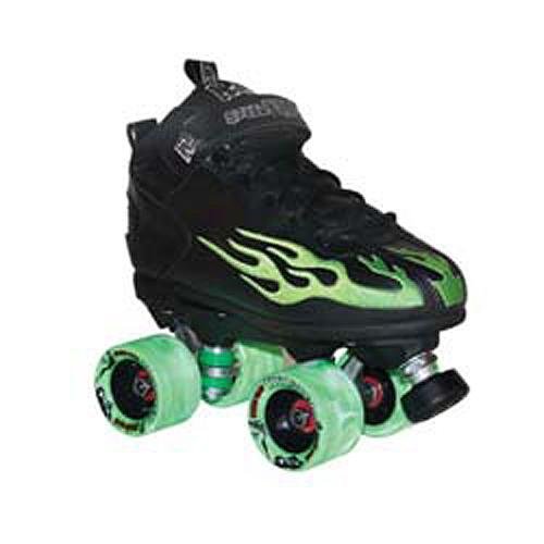 Rock Rock Lime Swirl Speed Roller Skates 2011
