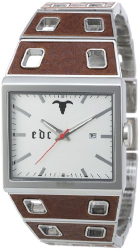 edc Herren-Armbanduhr Gentle Outlaw - spacy brown A.EE100071001 Preisvergleich