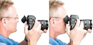 Hoodman Eye Piece For Right & left Eyeglass Shooters For NIKON D1, D2, D2X, D3, D3x, D3s, D4, D700, D800 and All Variations of Each Model X S Digital Cameras