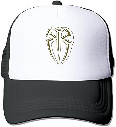 Roman Reigns I Can I Will Gold Edition WrestleMania 32 Mesh Caps Black Men Women Hat