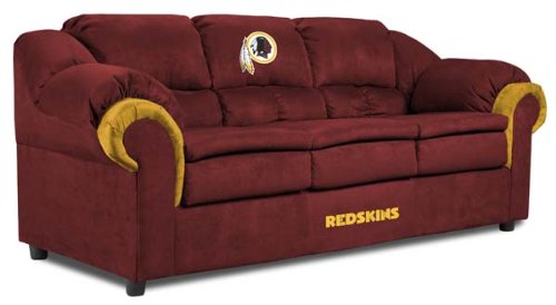 NFL Washington Redskins Pub Sofa