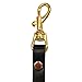 3/8” Black Top Grain Leather Cross Body Skinny Thin Replacement Purse Strap