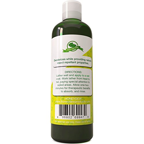 Natural Pet Shampoo for Dogs Puppies & Cat Anti Itch Flea & Tick