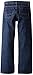 Wrangler Big Boys' Authentics Loose Fit Jean, Dark Rinse, 10